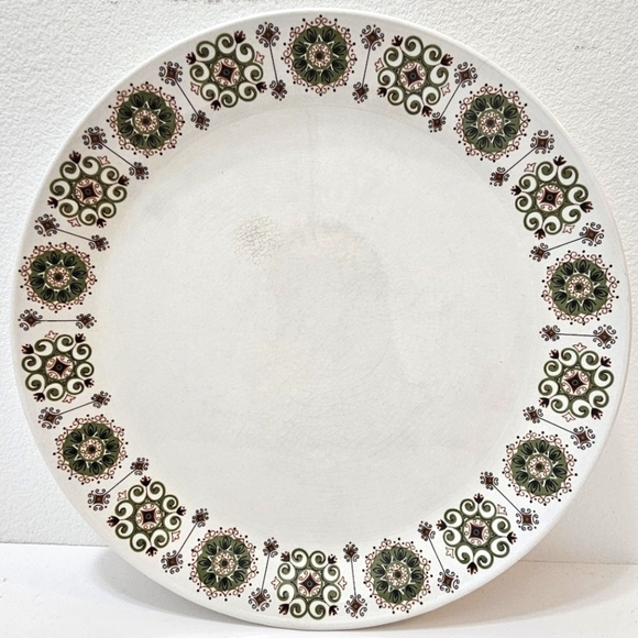 🇬🇧 Vintage Johnson Brothers Snow White MALAGA Dinner Plate - Picture 7 of 14